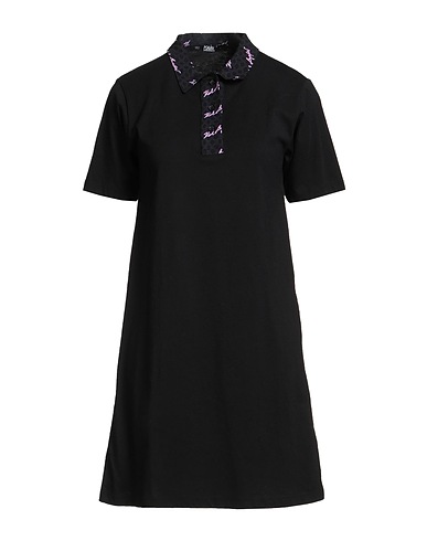 KARL LAGERFELD Short dress Black 100% Cotton