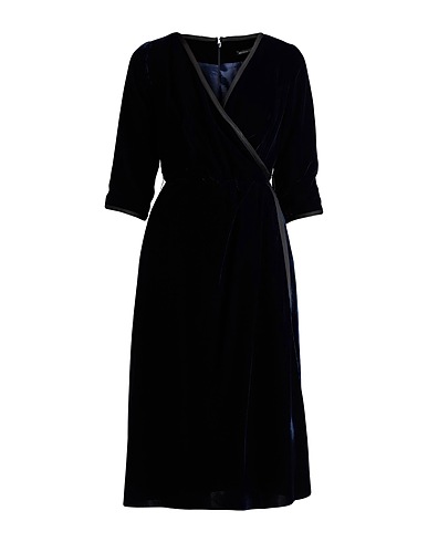 BOTONDI COUTURE Midi dress Midnight blue 82% Viscose, 18% Polyamide