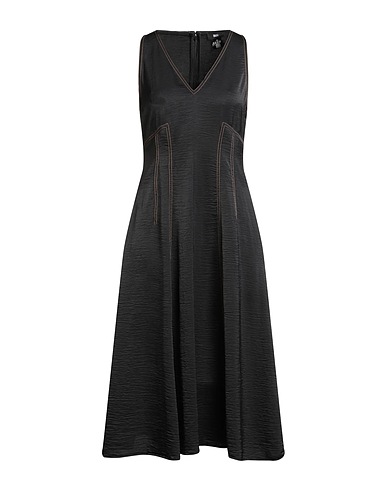 DKNY Midi dress Black 100% Polyester