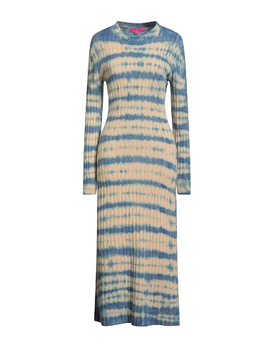 THE ELDER STATESMAN Knit dress Blue 100% Cashmere