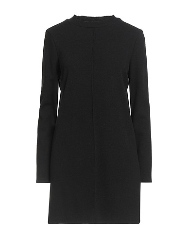HAVEONE Vestito corto Nero 60% Poliestere, 20% Viscosa, 20% Acrilico