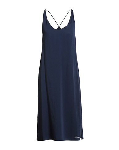 KARL LAGERFELD Vestido de verano Azul marino 70% Viscosa, 30% Lyocell