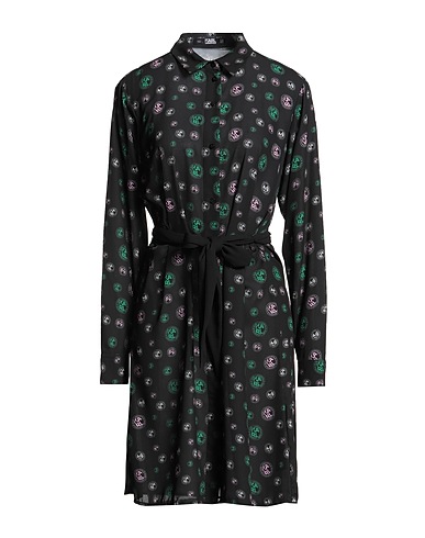KARL LAGERFELD Midi dress Black 100% Polyester