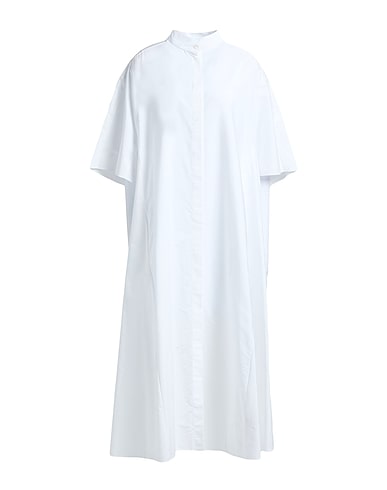 THE ROW Vestito chemisier Bianco 100% Cotone