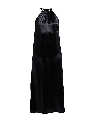 LOULOU STUDIO Long dress Black 52% Silk, 48% Viscose