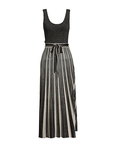 ZIMMERMANN Midi dress Black 88% Viscose, 7% Metallic fiber, 5% Polyamide
