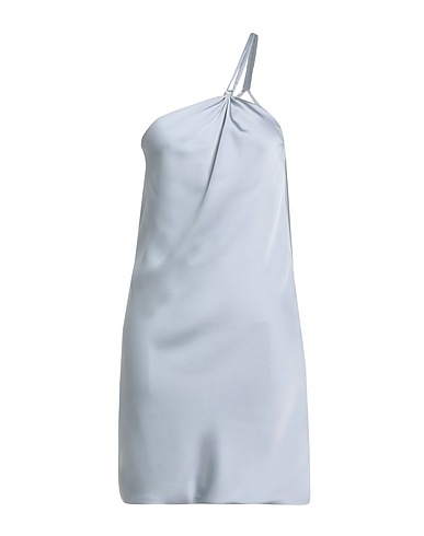 NORMA KAMALI Short dress Silver 100% Polyester