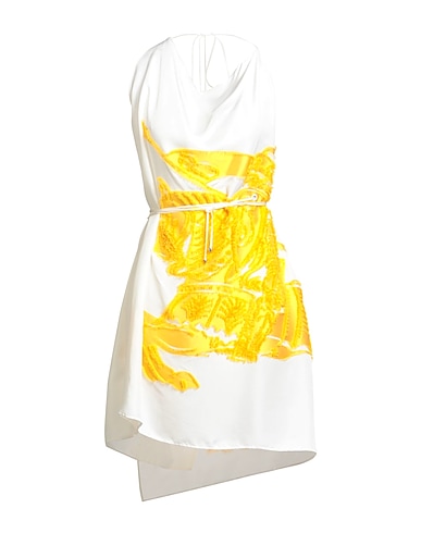 BURBERRY Short dress Ivory 96% Silk, 4% Polyester