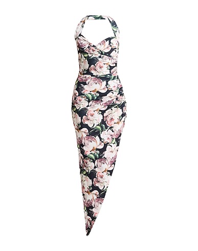 NORMA KAMALI Vestito lungo Beige 95% Poliestere, 5% Elastan