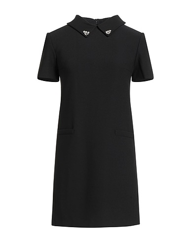 DKNY Short dress Black 94% Polyester, 6% Elastane