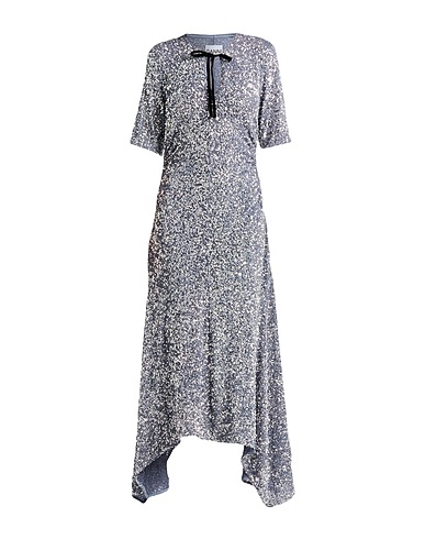 GANNI Vestito elegante Carta da zucchero 95% Poliestere, 5% Elastan