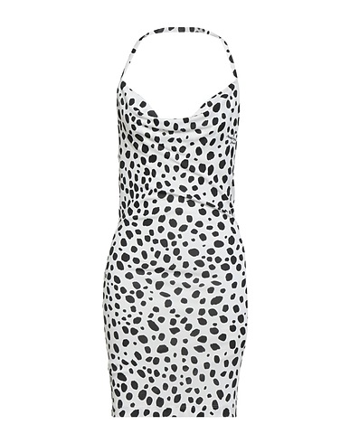 MOSCHINO JEANS Sheath dress White 100% Viscose