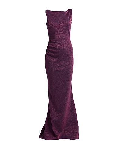 CHIARA BONI LA PETITE ROBE Vestito da cerimonia Prugna 42% Poliammide, 40% Viscosa, 10% Elastan, 8% Poliestere