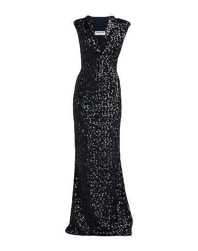 CHIARA BONI LA PETITE ROBE Elegant dress Black 75% Polyamide, 25% Elastane