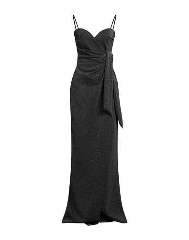 CHIARA BONI LA PETITE ROBE Long dress Black 42% Polyamide, 40% Viscose, 10% Elastane, 8% Polyacrylic