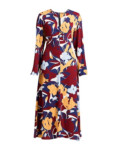 LE SARTE PETTEGOLE Long dress Navy blue Viscose