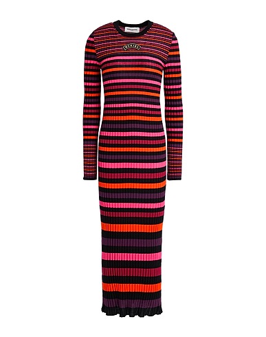 SONIA RYKIEL Long dress Purple 100% Wool