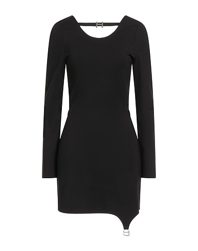 HELIOT EMIL Sheath dress Black 68% Viscose, 27% Nylon, 5% Elastane