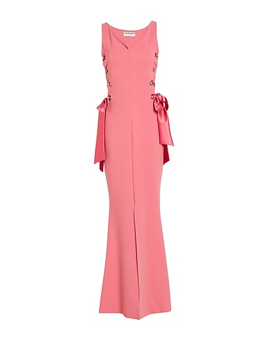 CHIARA BONI LA PETITE ROBE Long dress Salmon pink 75% Polyamide, 25% Elastane