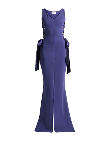 CHIARA BONI LA PETITE ROBE Long dress Purple 75% Polyamide, 25% Elastane