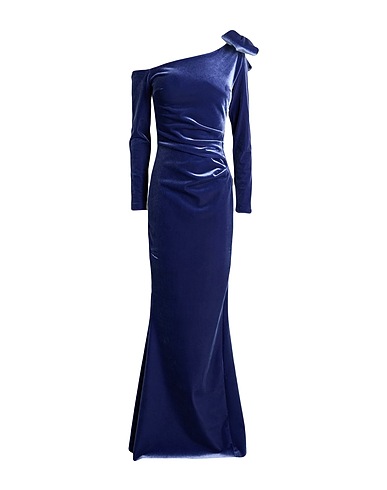 CHIARA BONI LA PETITE ROBE Long dress Navy 45% Polyester, 35% Polyamide, 20% Elastane