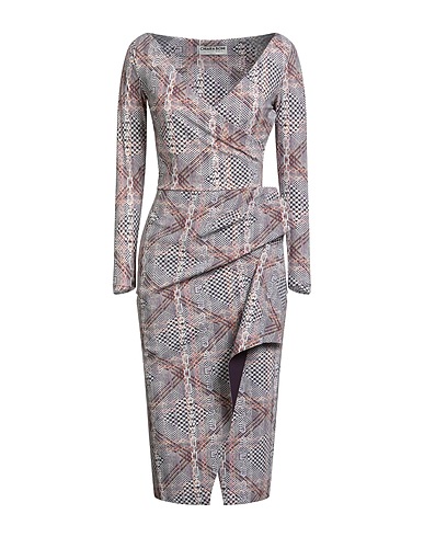 CHIARA BONI LA PETITE ROBE Εφαρμοστό φόρεμα Λιλά 75% Πολυαμίδη, 25% Ελαστάνη