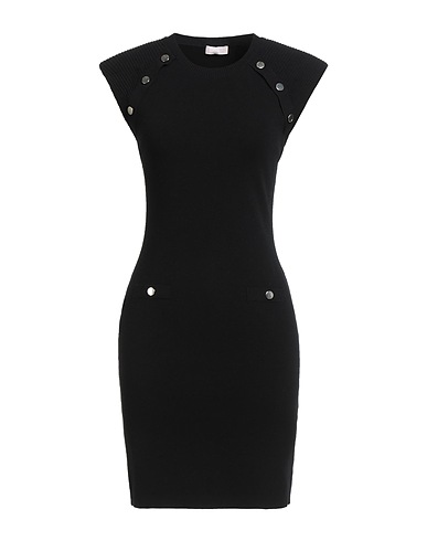 LIU •JO Sheath dress BETTER Black 62% Viscose, 38% Polyester