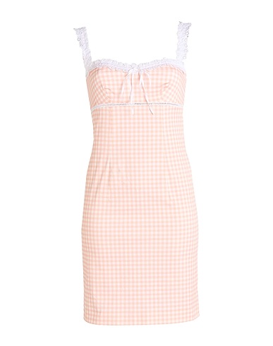 PHILOSOPHY di ALBERTA FERRETTI Kurzes Kleid Hellrosa 97% Baumwolle, 3% Andere Fasern