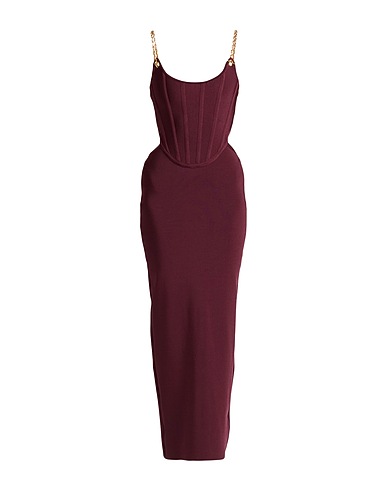 MARCIANO by GUESS Elegant dress Burgundy 86% Viscose, 12% Polyamide, 2% Elastane