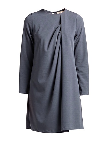 NO-NÀ Short dress Grey 97% Polyester, 3% Elastane