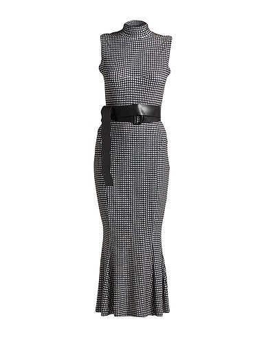 NORMA KAMALI Vestito midi Nero 95% Poliestere, 5% Elastan