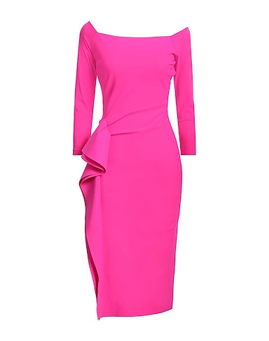 CHIARA BONI LA PETITE ROBE Elegant dress Fuchsia 72% Polyamide, 28% Elastane