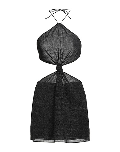 OSÉREE Elegant dress Black 64% Polyamide, 36% Metallic fiber