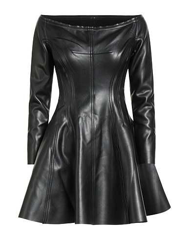 NORMA KAMALI Vestito corto Nero 100% Poliuretano