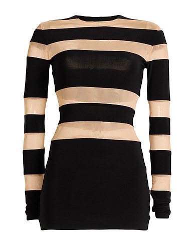 NORMA KAMALI Sheath dress Black 95% Polyester, 5% Elastane