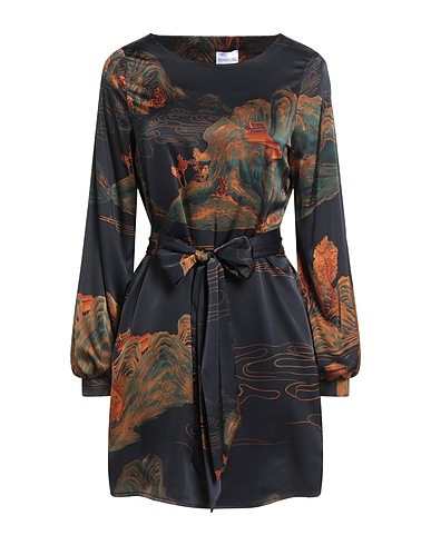 ANONYME DESIGNERS Short dress Black 97% Polyester, 3% Elastane