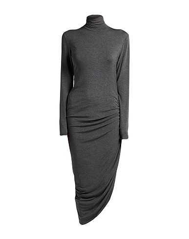 NORMA KAMALI Short dress Charcoal 95% Viscose, 5% Elastane