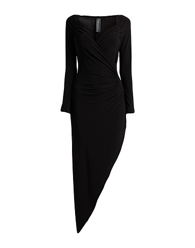 NORMA KAMALI Long dress Black 95% Polyester, 5% Elastane