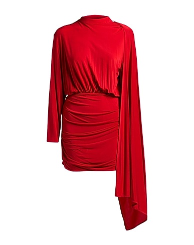 MAGDA BUTRYM Sheath dress Red 94% Cupro, 6% Elastane