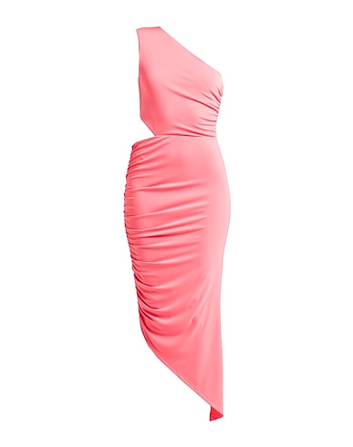 PATRIZIA PEPE One-shoulder dress 94% Polyester, 6% Elastane