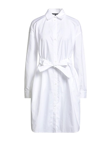 ARMANI EXCHANGE Vestito chemisier Bianco 100% Cotone