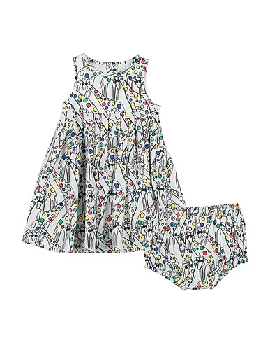 STELLA McCARTNEY KIDS Vestido para bebé  White 100% Cotton