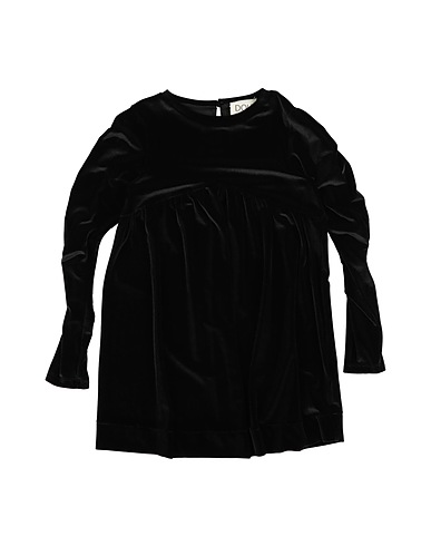 DOUUOD ワンピース＆ドレス ブラック ポリエステル 90% / ポリウレタン 10%