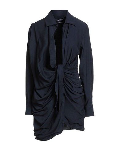 JACQUEMUS Short dress 88% Viscose, 12% Polyamide