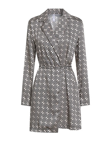 ZAHJR Office dress OFF WHITE 100% Polyester