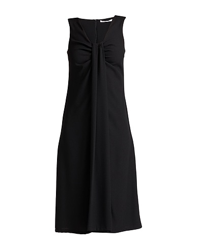 MAISON LAVINIATURRA Midi dress Black 100% Viscose