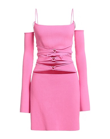 MACH & MACH Short dress Pink 70% Viscose, 30% Polyester