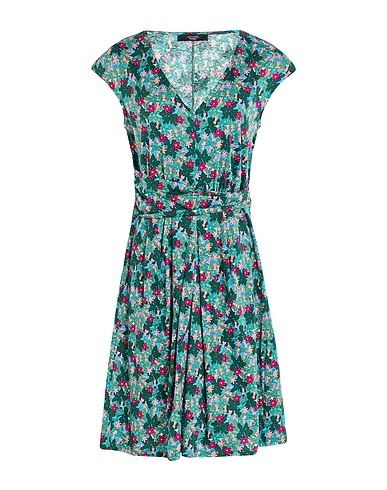 WEEKEND MAX MARA Vestito estivo Verde 100% Cotone