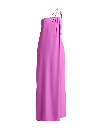 HANITA Long dress H COUTURE
 Mauve 96% Polyester, 4% Elastane