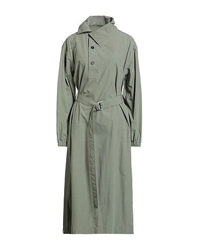 JIL SANDER Midi dress Sage green 100% Cotton